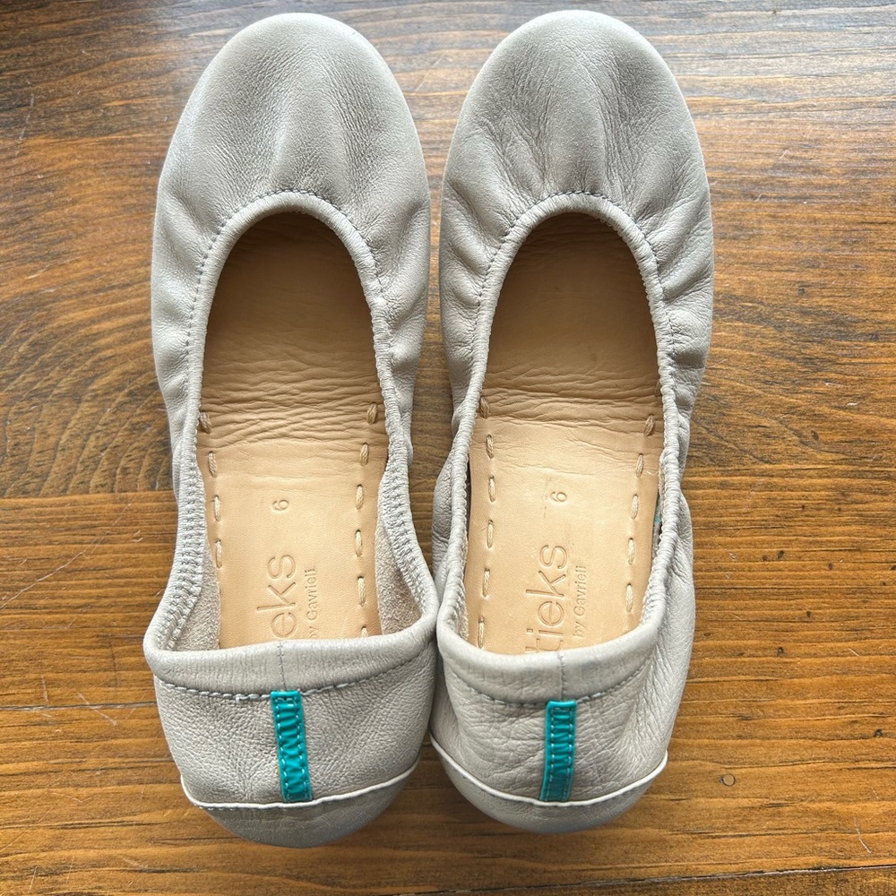 TIEKS Leather Ballet Flats
